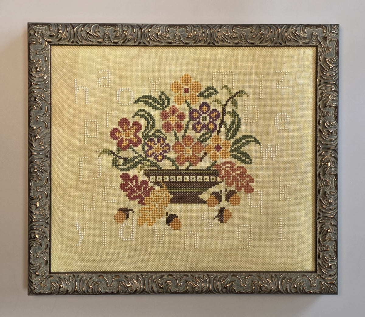 Wildflower Stitching - Autumn Basket Sampler