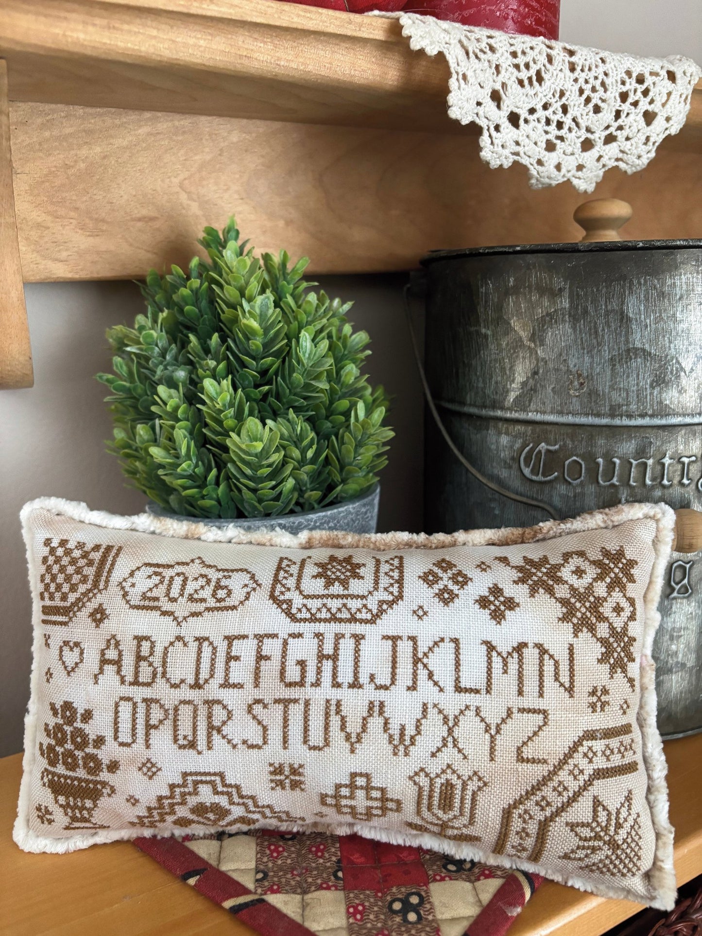 Darlene D'Eon Designs - Alphabet Sampler Quaker (PRE-ORDER)