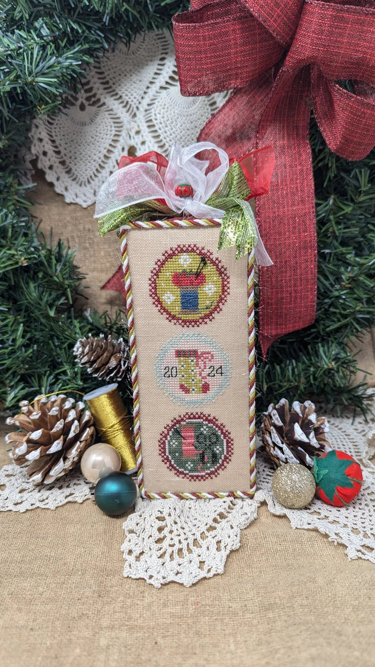 Jeannette Douglas Designs - Christmas Dots: January