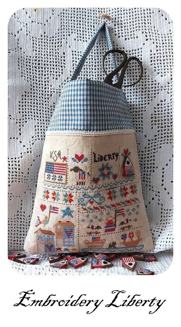 Nikyscreations - Embroidery Liberty (SHIPS EARLY APRIL)