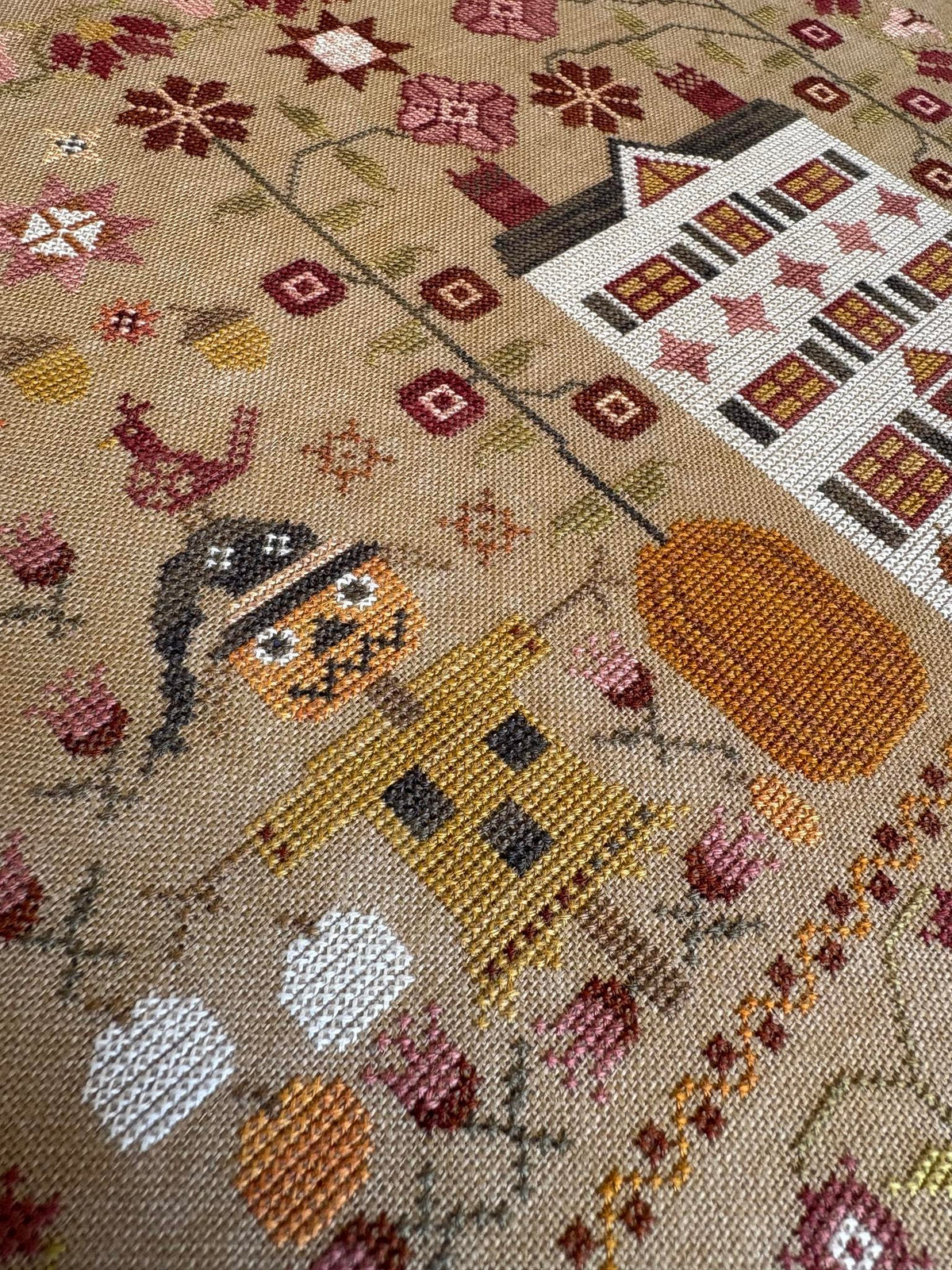 Pansy Patch Quilts & Stitchery - Enchanted Autumn Sampler