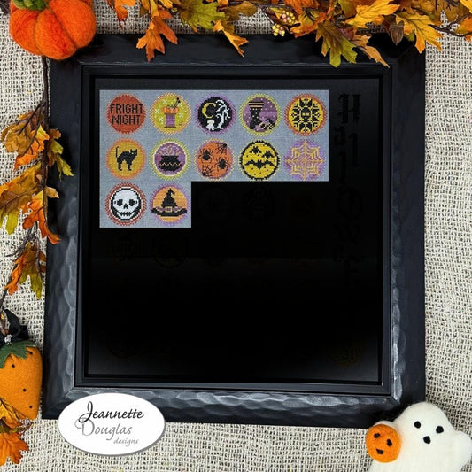 Jeannette Douglas Designs - Halloween Dots 10-11-12