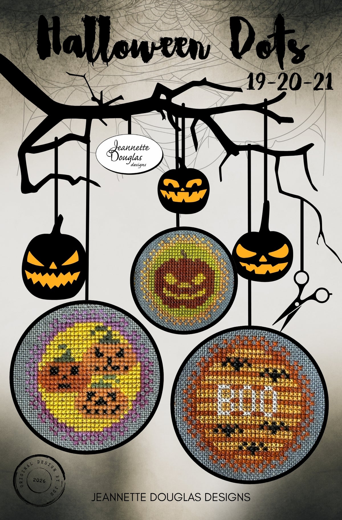Jeannette Douglas Designs - Halloween Dots 19-20-21