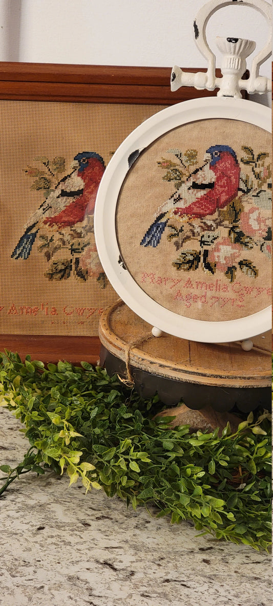 Quaint Rose Needlearts - Mary Amelia's Bird