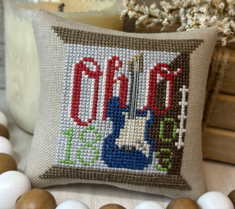 Crafty Bluebonnet Designs - Ohio State Spool