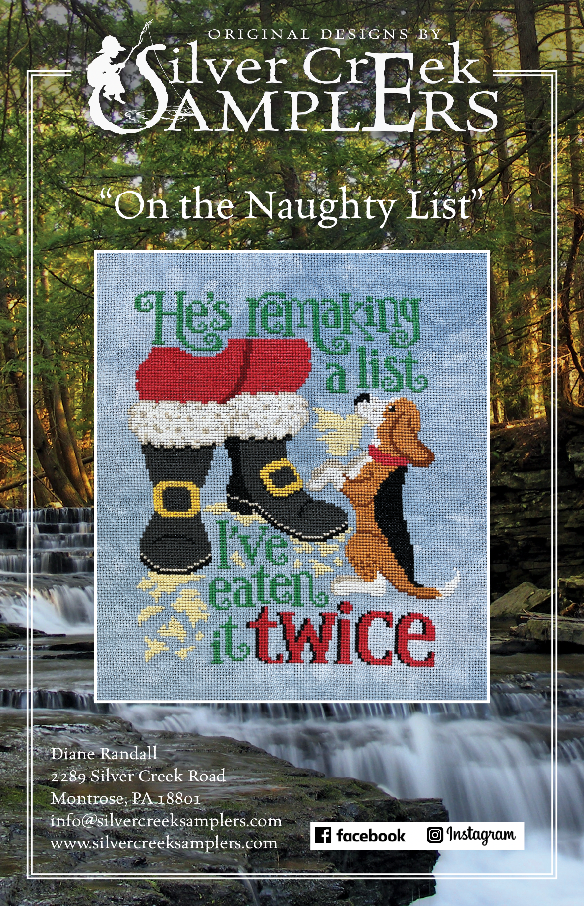 Silver Creek Samplers - On the Naughty List (SHIPS EARLY APRIL)