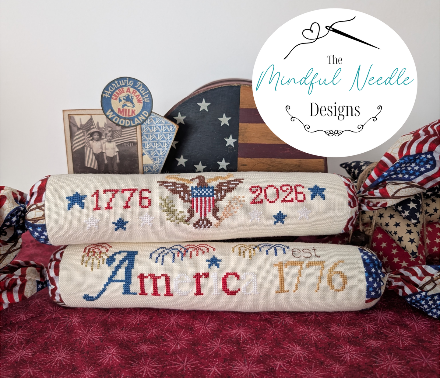 The Mindful Needle - Patriotic Crackers (PRE-ORDER)