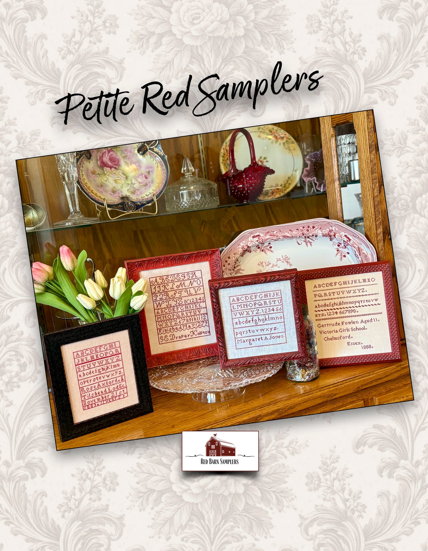 Red Barn Samplers - Petite Red Samplers (PRE-ORDER)