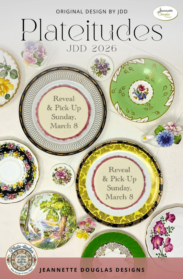 Jeannette Douglas Designs - Plate-i-Tudes Collaboration (SHIPS EARLY APRIL)