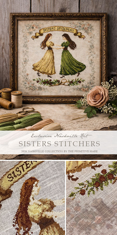 The Primitive Hare - Sisters Stitchers (PRE-ORDER)
