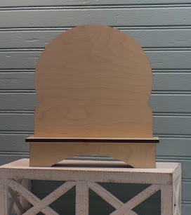 Cherry Blossoms - Snow Globe Wooden Backer (PRE-ORDER)