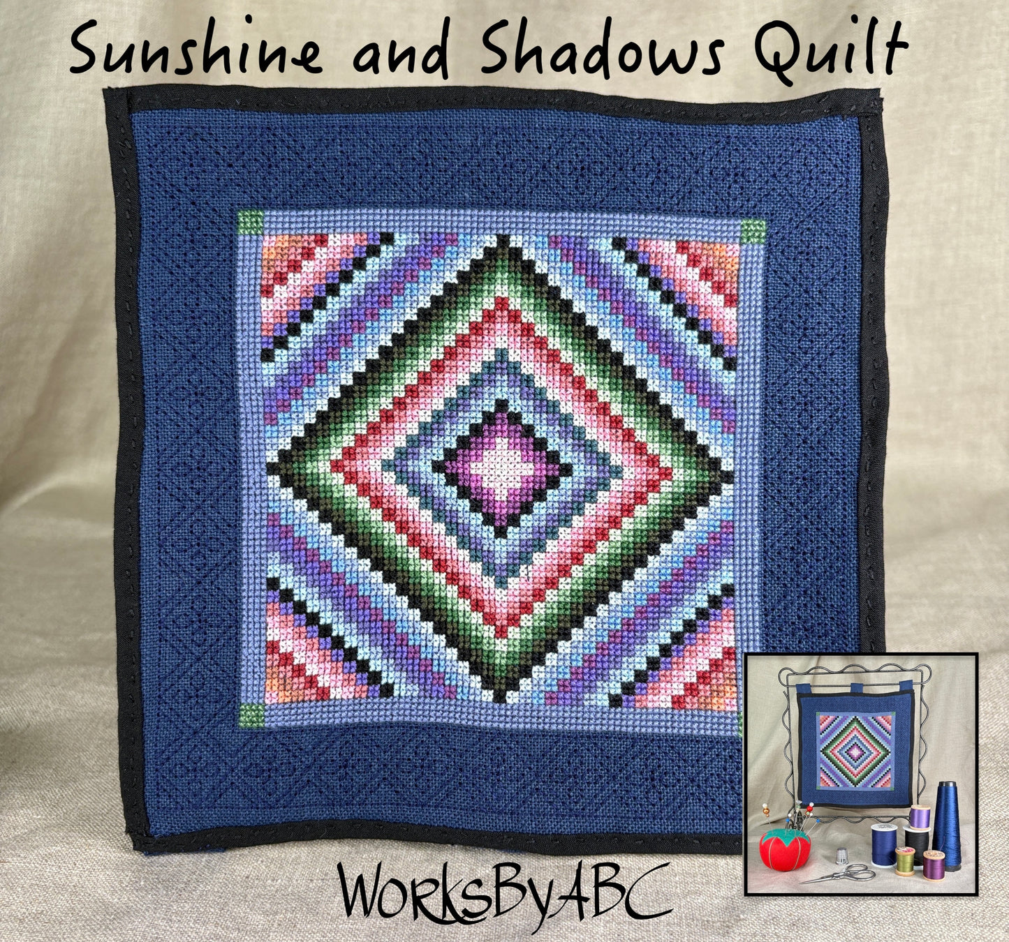 WorksByABC - Sunshine and Shadows Quilt