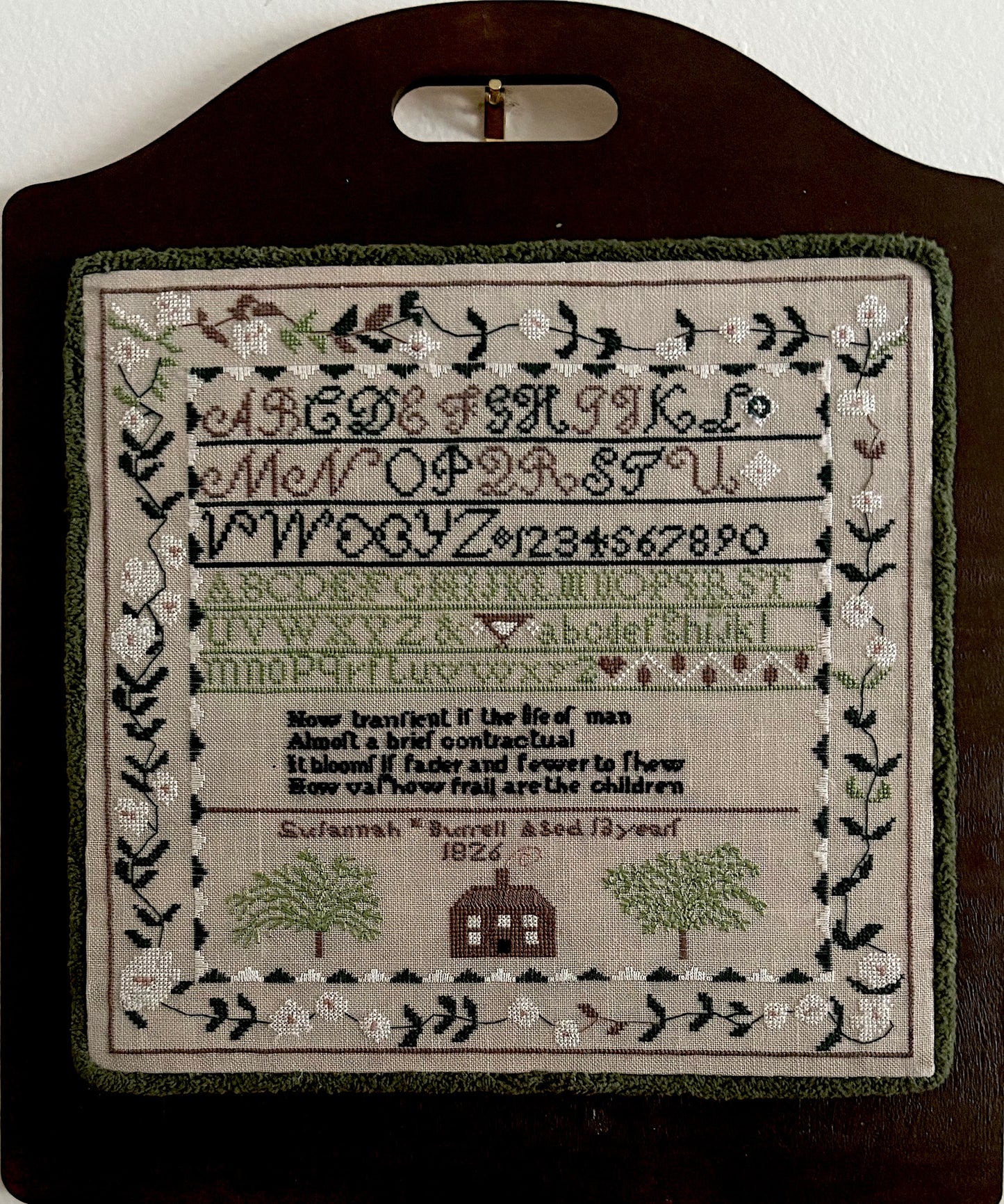 Olde Willow Stitchery - Susannah Burrell - 1826 (SHIPS EARLY APRIL)