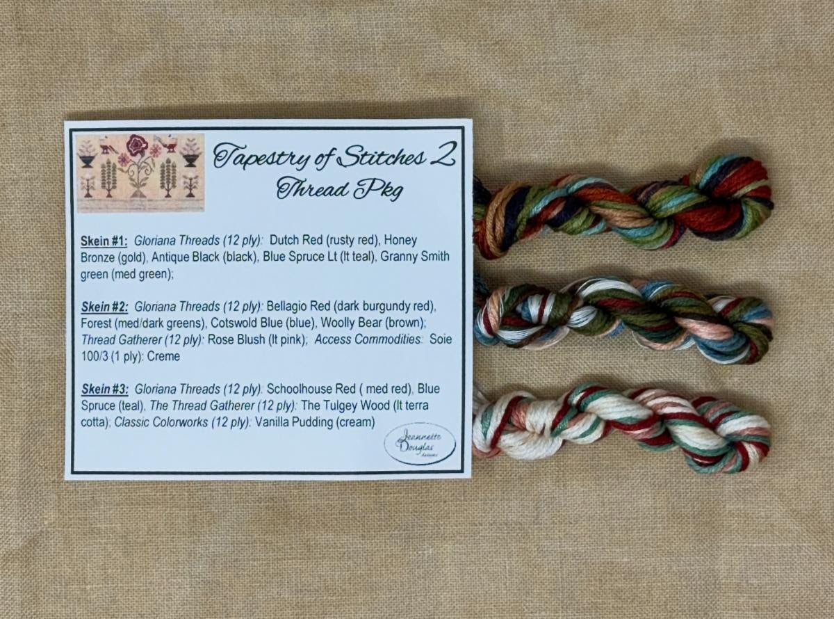 Jeannette Douglas Designs - Tapestry of Stitches 2 (SHIPS EARLY APRIL)