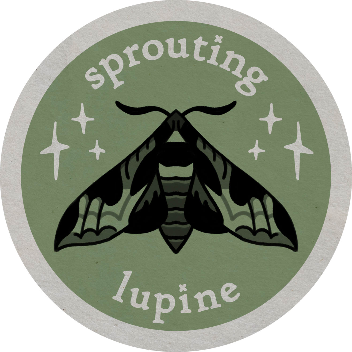 Sprouting Lupine