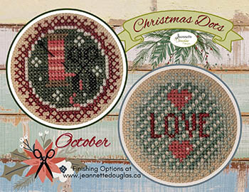 Jeannette Douglas Designs - Christmas Dots: October