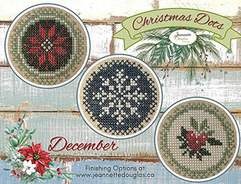 Jeannette Douglas Designs - Christmas Dots: December