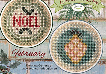Jeannette Douglas Designs - Christmas Dots: February