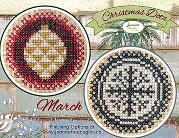 Jeannette Douglas Designs - Christmas Dots: March