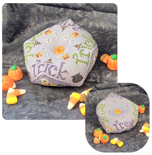 Wildflower Stitching - Trick or Treat Biscornu [PRE-ORDER - SHIPS EARLY SEPTEMBER]