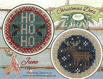 Jeannette Douglas Designs - Christmas Dots: June