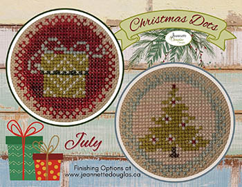 Jeannette Douglas Designs - Christmas Dots: July