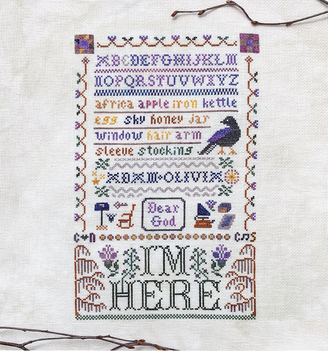Shaded Stitchery – Just Keep Stitchin' Co.