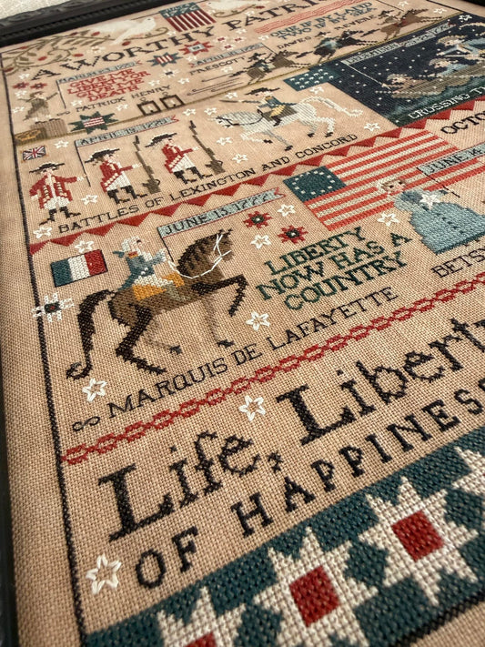 Plum Street Samplers - A Worthy Patriot