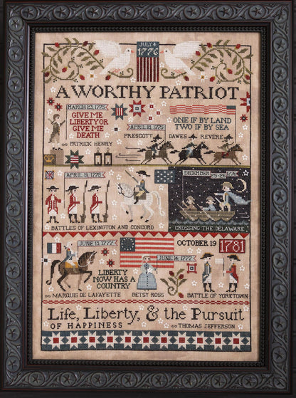 Plum Street Samplers - A Worthy Patriot