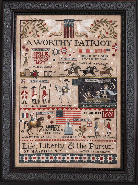 Plum Street Samplers - A Worthy Patriot