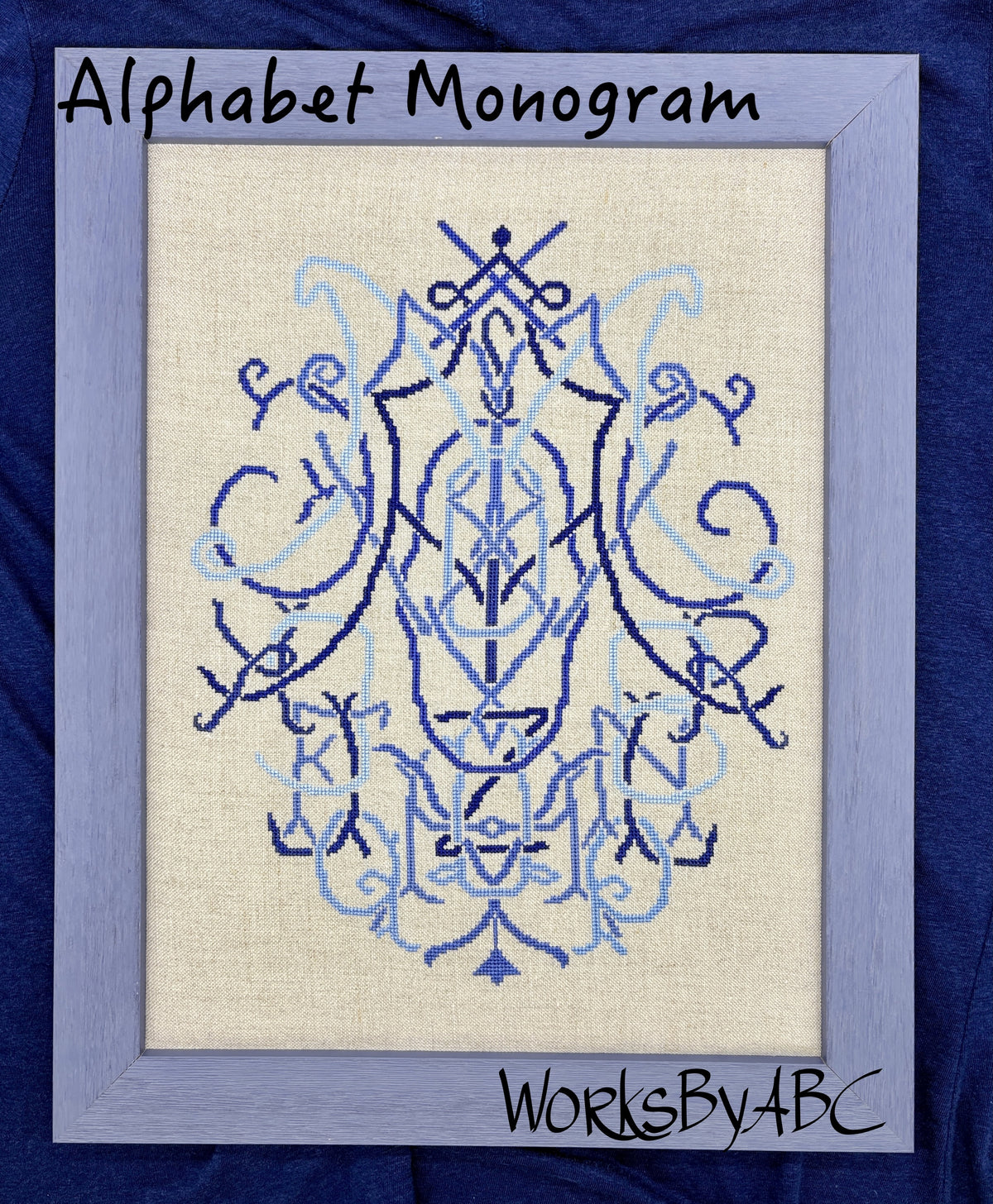 WorksByABC - Alphabet Monogram