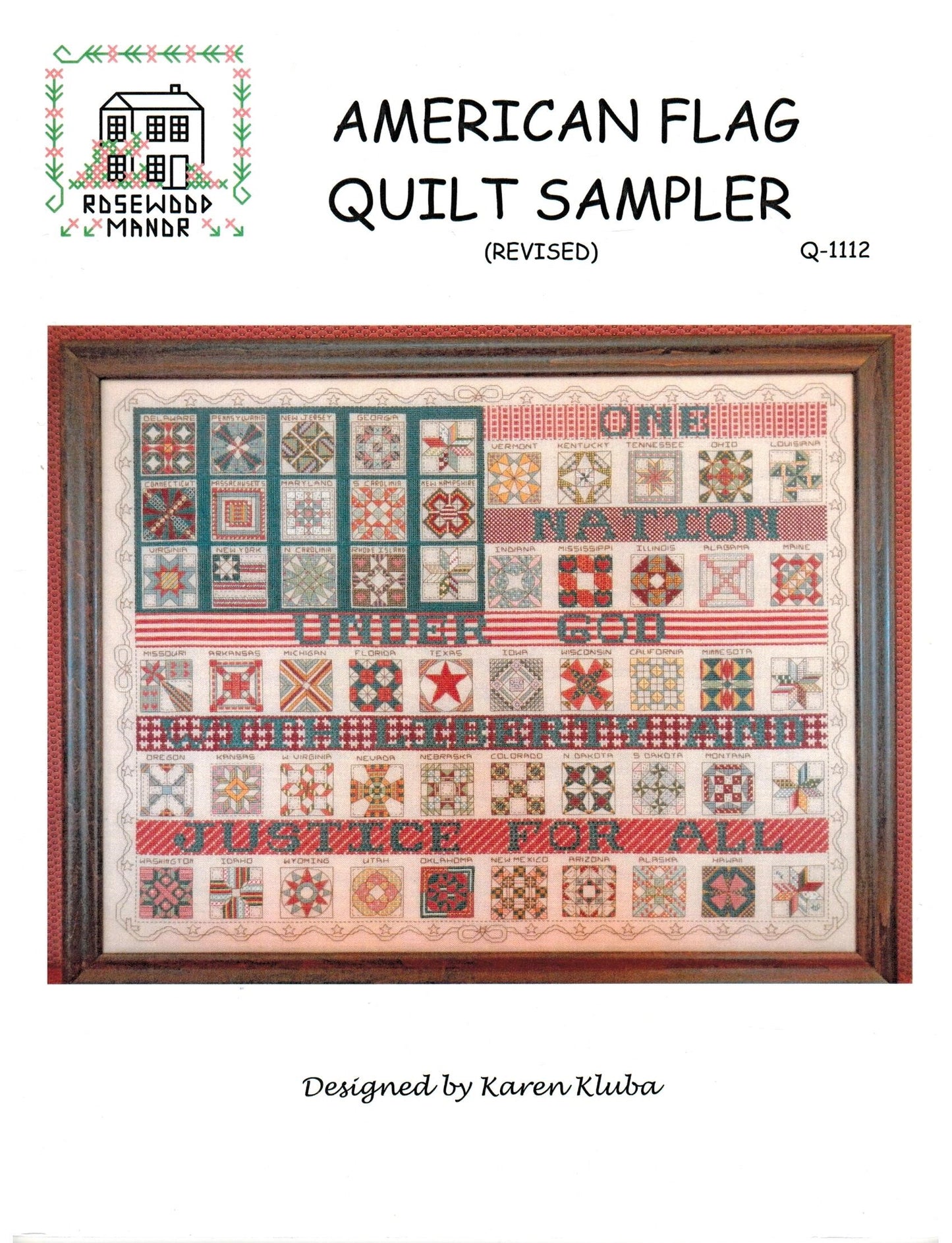 Rosewood Manor - American Flag Quilt Sampler