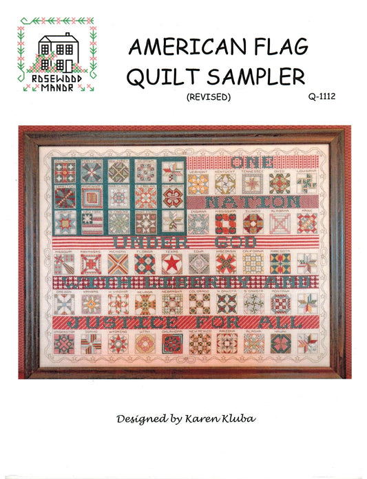 Rosewood Manor - American Flag Quilt Sampler
