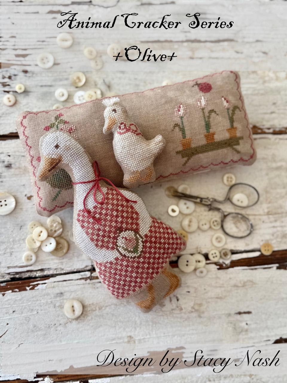 Stacy Nash Designs - Animal Crackers: Olive