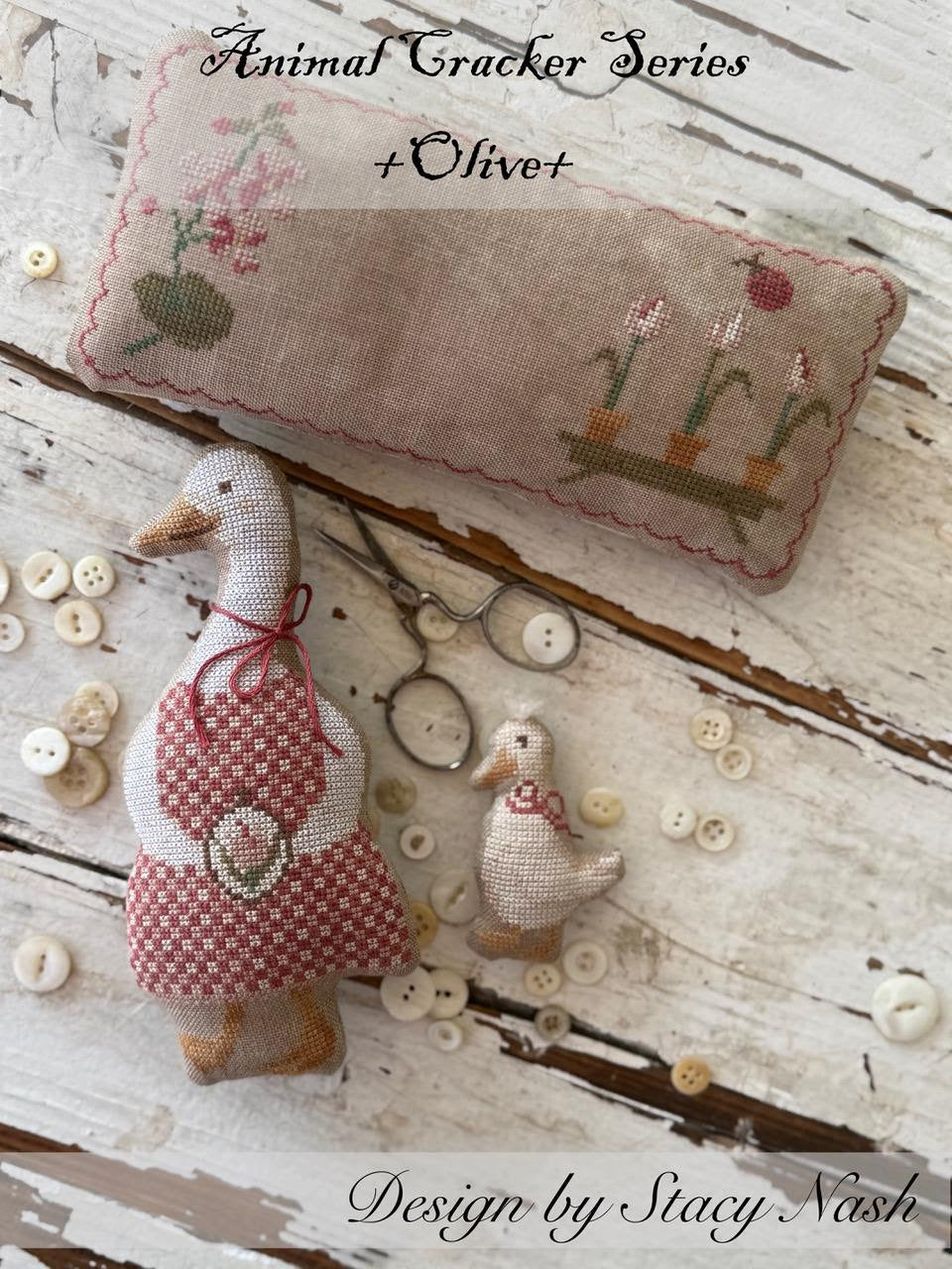 Stacy Nash Designs - Animal Crackers: Olive