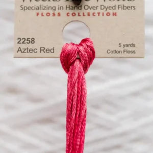 Weeks Dye Works - Aztec Red [6-STRAND COTTON]