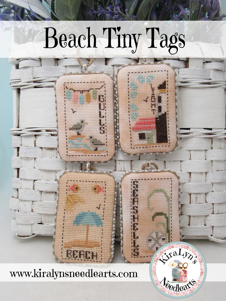 KiraLyn's Needlearts - Beach Tiny Tags