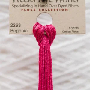 Weeks Dye Works - Begonia [6-STRAND COTTON]