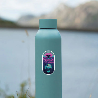 Shaded Stitchery - Vinyl Sticker [Beneath the Waves] (PRE-ORDER)