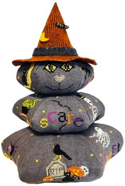 Praiseworthy Stitches - Black Cat Stacker (SHIPS EARLY APRIL)