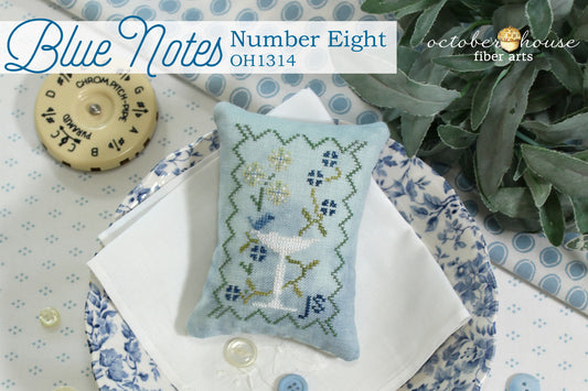 October House Fiber Arts - Blue Notes Number Eight [PRE-ORDER - SHIPS EARLY OCT]
