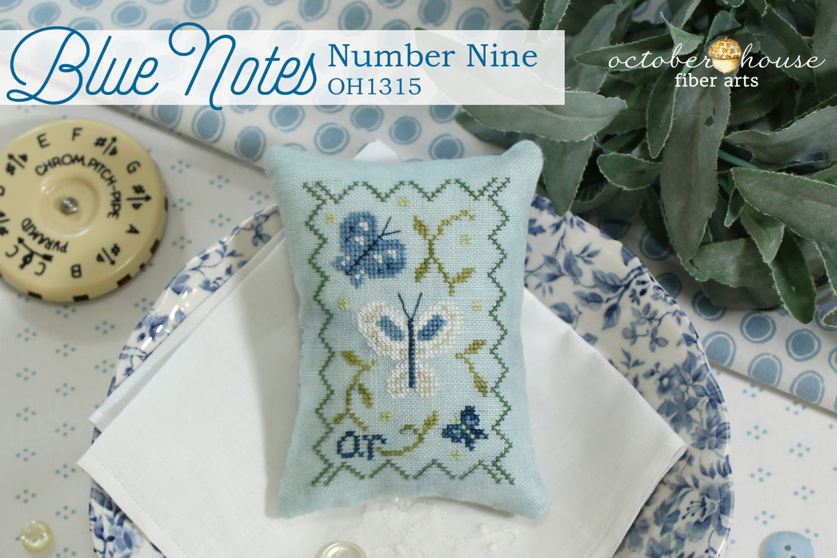 October House Fiber Arts - Blue Notes Number Nine [PRE-ORDER - SHIPS EARLY OCT]