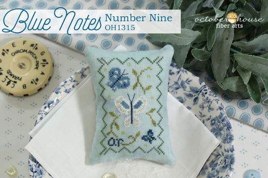October House Fiber Arts - Blue Notes Number Nine [PRE-ORDER - SHIPS EARLY OCT]