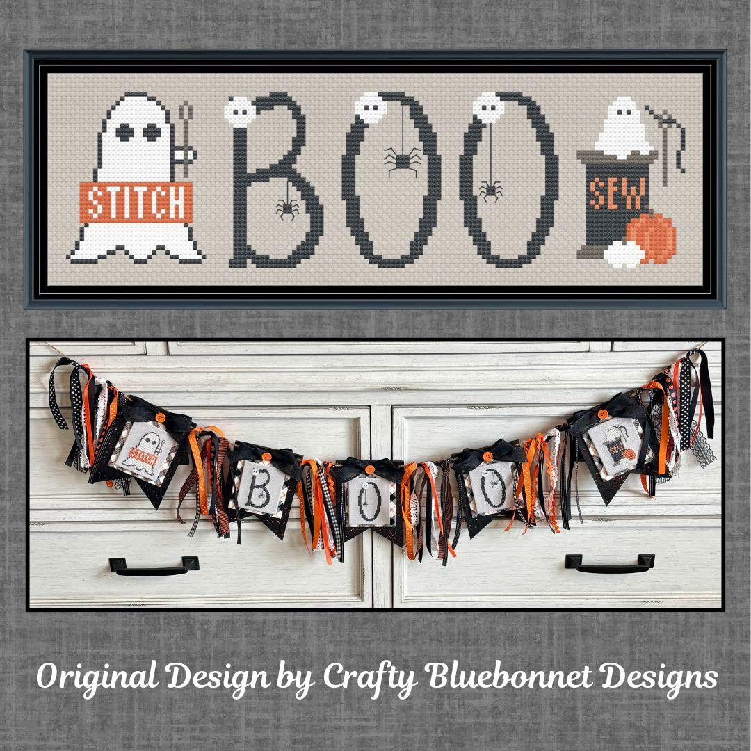 Crafty Bluebonnet Designs - Boo Banner [PRE-ORDER - SHIPS EARLY SEPTEMBER]