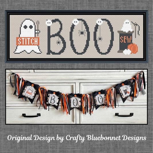 Crafty Bluebonnet Designs - Boo Banner [PRE-ORDER - SHIPS EARLY SEPTEMBER]