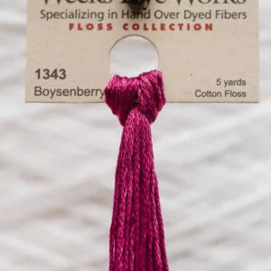 Weeks Dye Works - Boysenberry [6-STRAND COTTON]