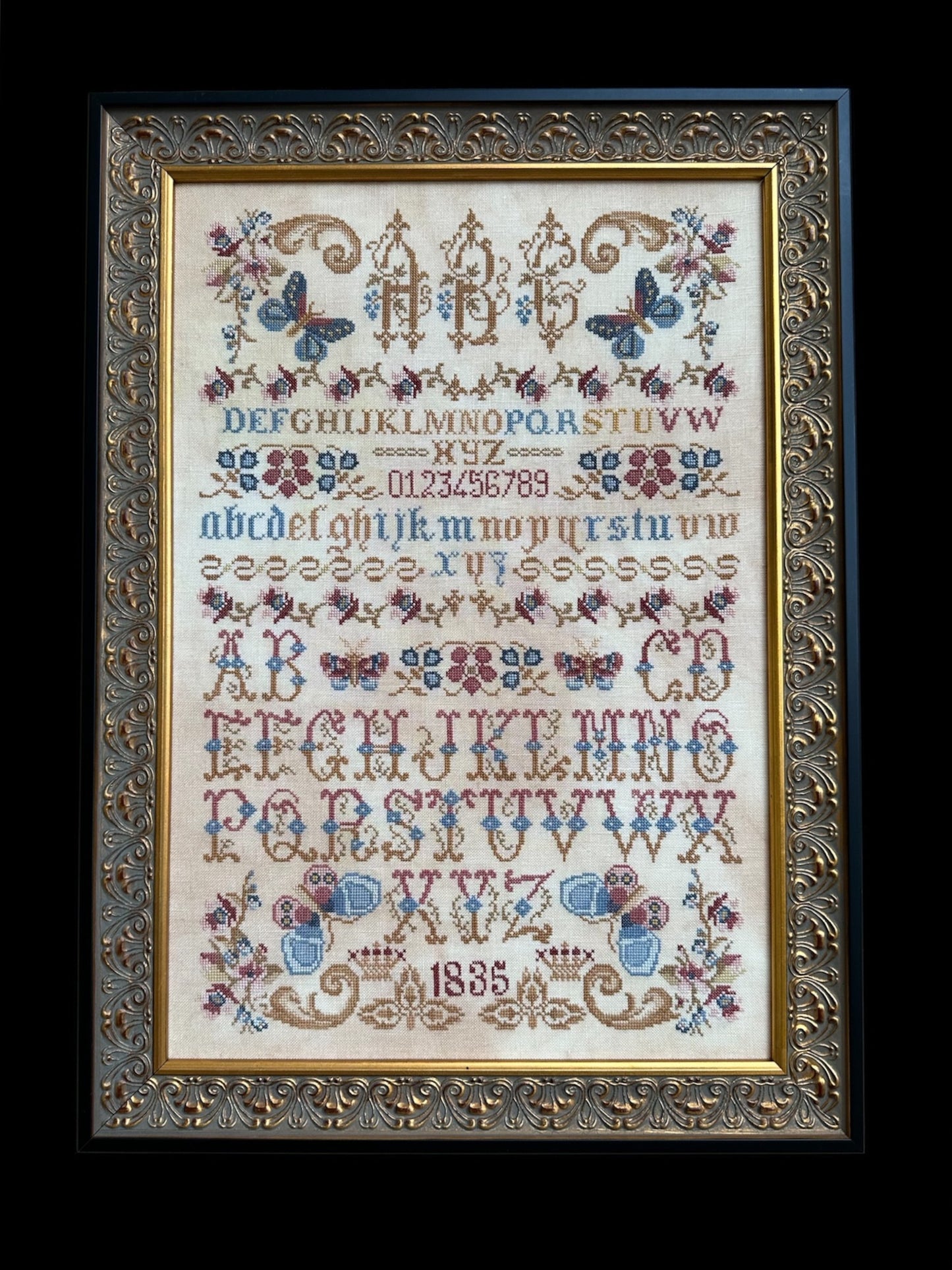 Twin Peak Primitives - Butterflies, Flowers, & Letters Sampler (PRE-ORDER)
