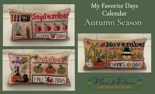 Mani di Donna - My Favorite Days Calendar: Autumn Season (PRE-ORDER)
