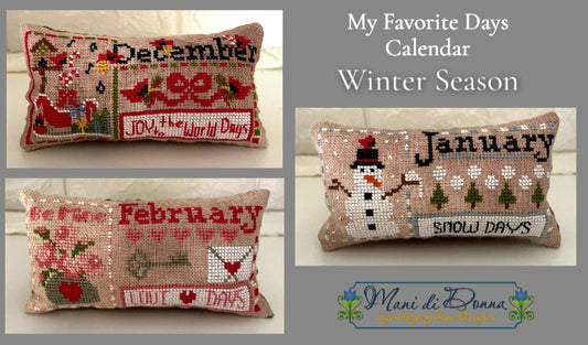 Mani di Donna - My Favorite Days Calendar: Winter Season (PRE-ORDER)