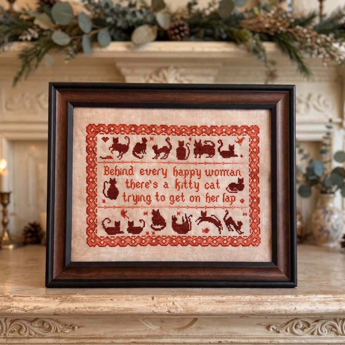 December Stitches - Cat Sampler [PRE-ORDER - SHIPS EARLY SEPTEMBER]